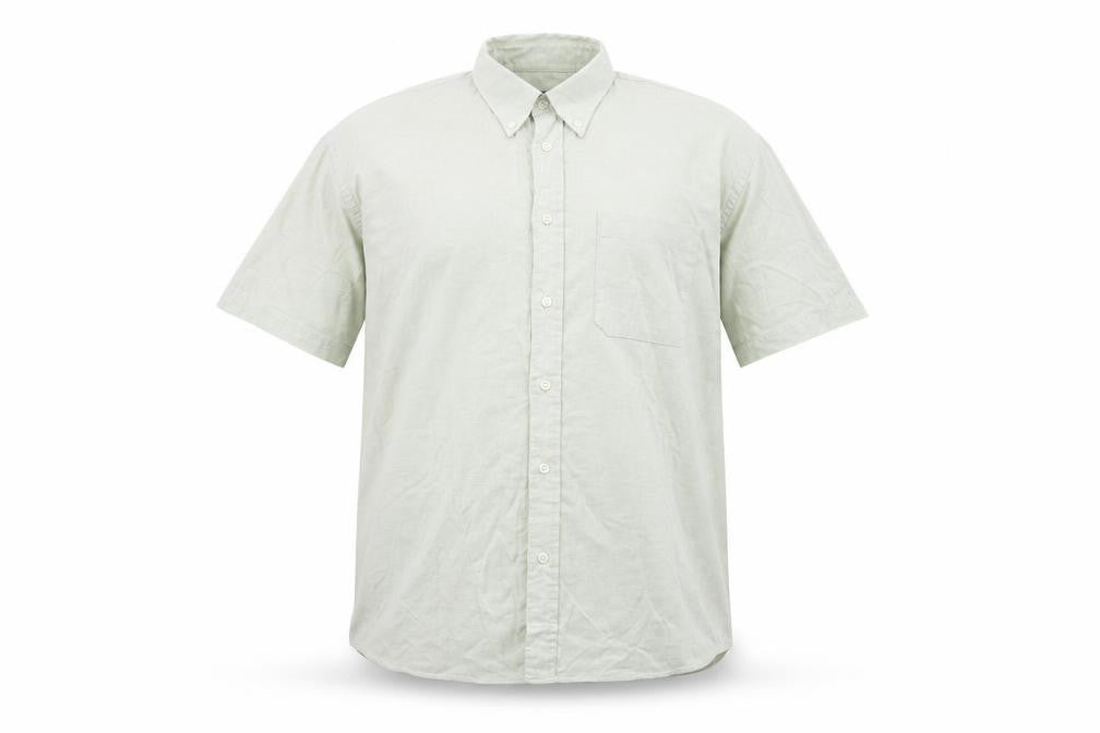 EA Menswear Mens Green    Button-Up Size XL