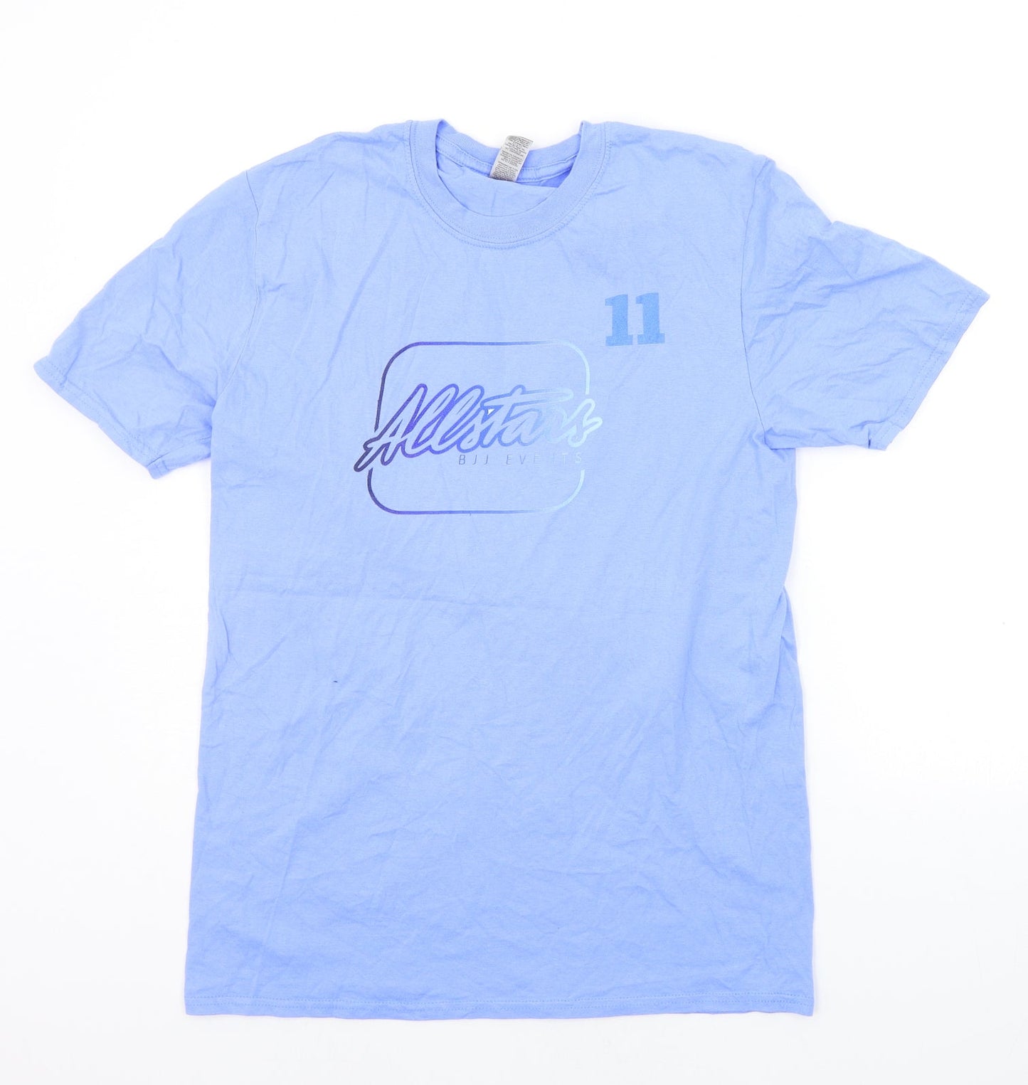Gildan Mens Blue    T-Shirt Size M  - 11