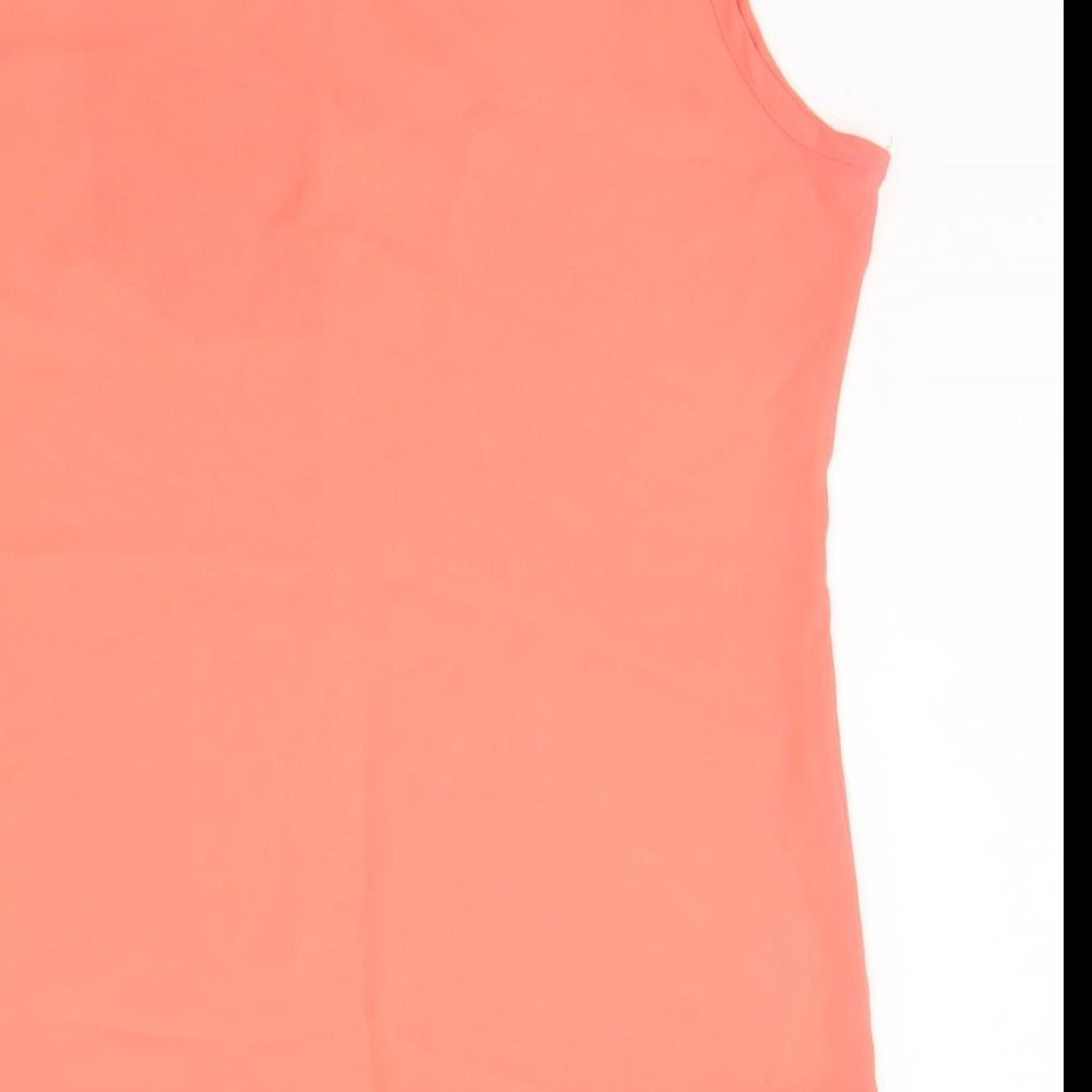 Select Womens Orange   Basic Tank Size 12