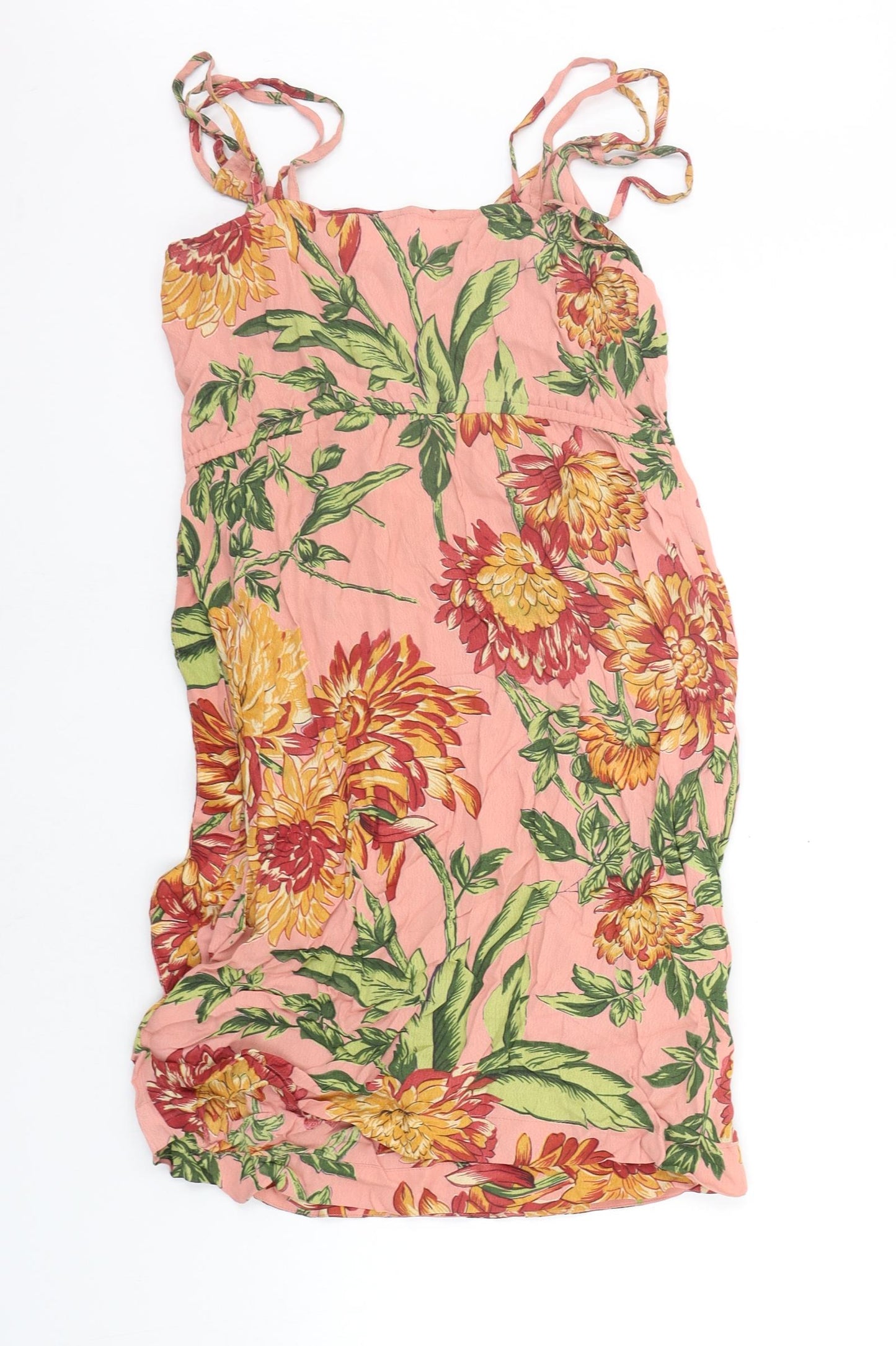 nice things Womens Pink Floral  A-Line  Size 8