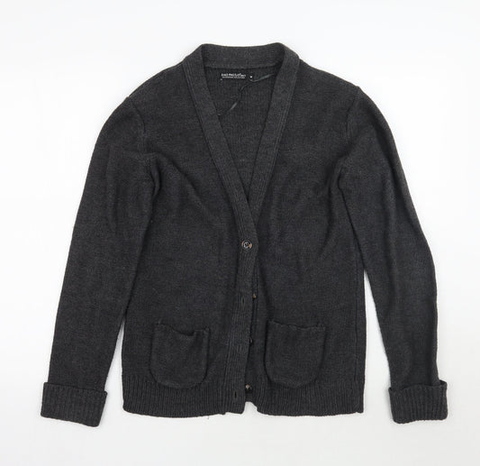 Sao Paulo Womens Grey   Cardigan Jumper Size M