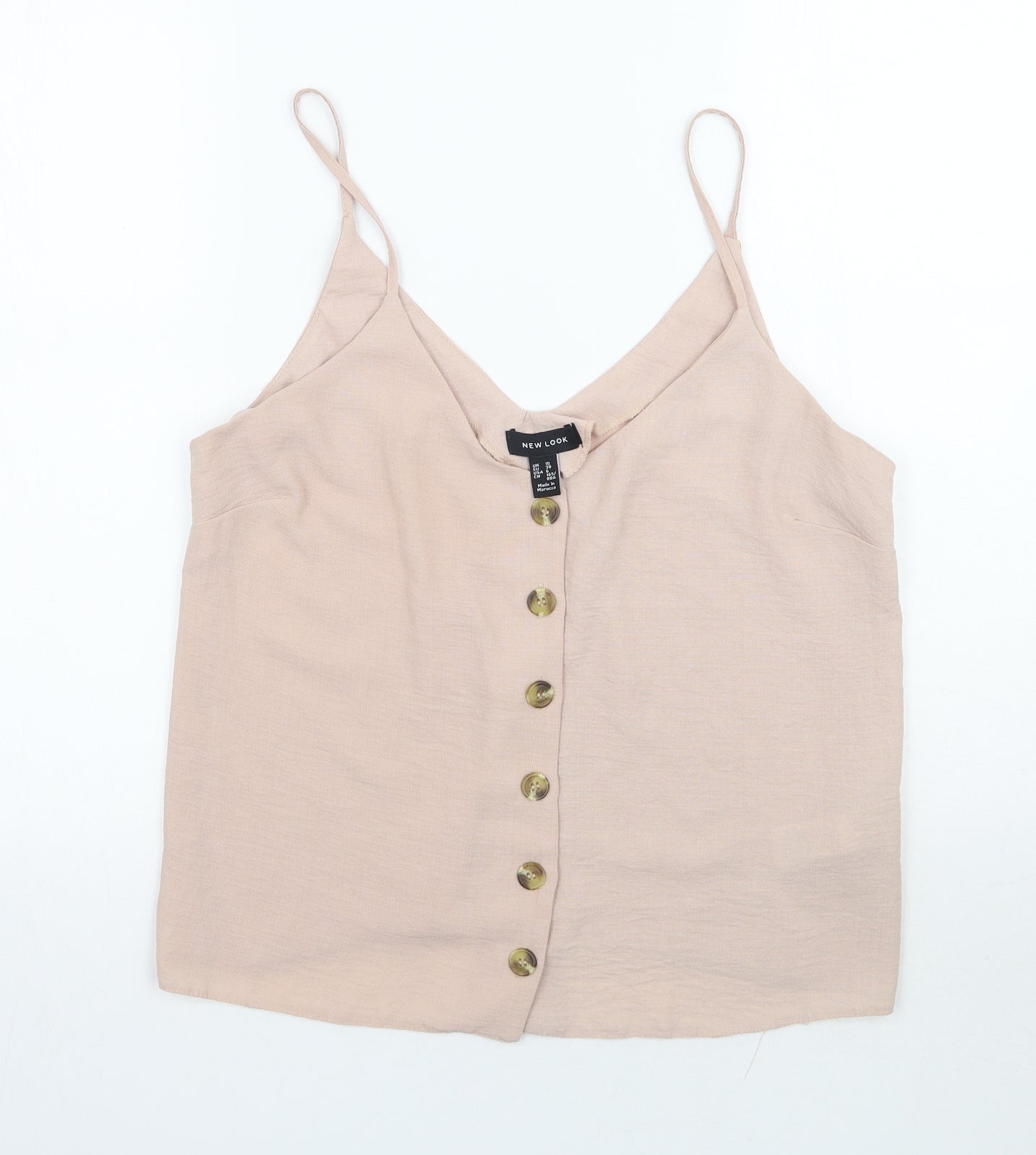 Newlook Womens Pink   Basic Tank Size 10