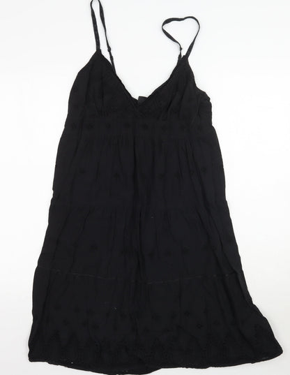Preloved Villa Womens Black   A-Line  Size 12 - Front