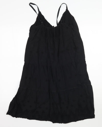 Preloved Villa Womens Black   A-Line  Size 12 - Back