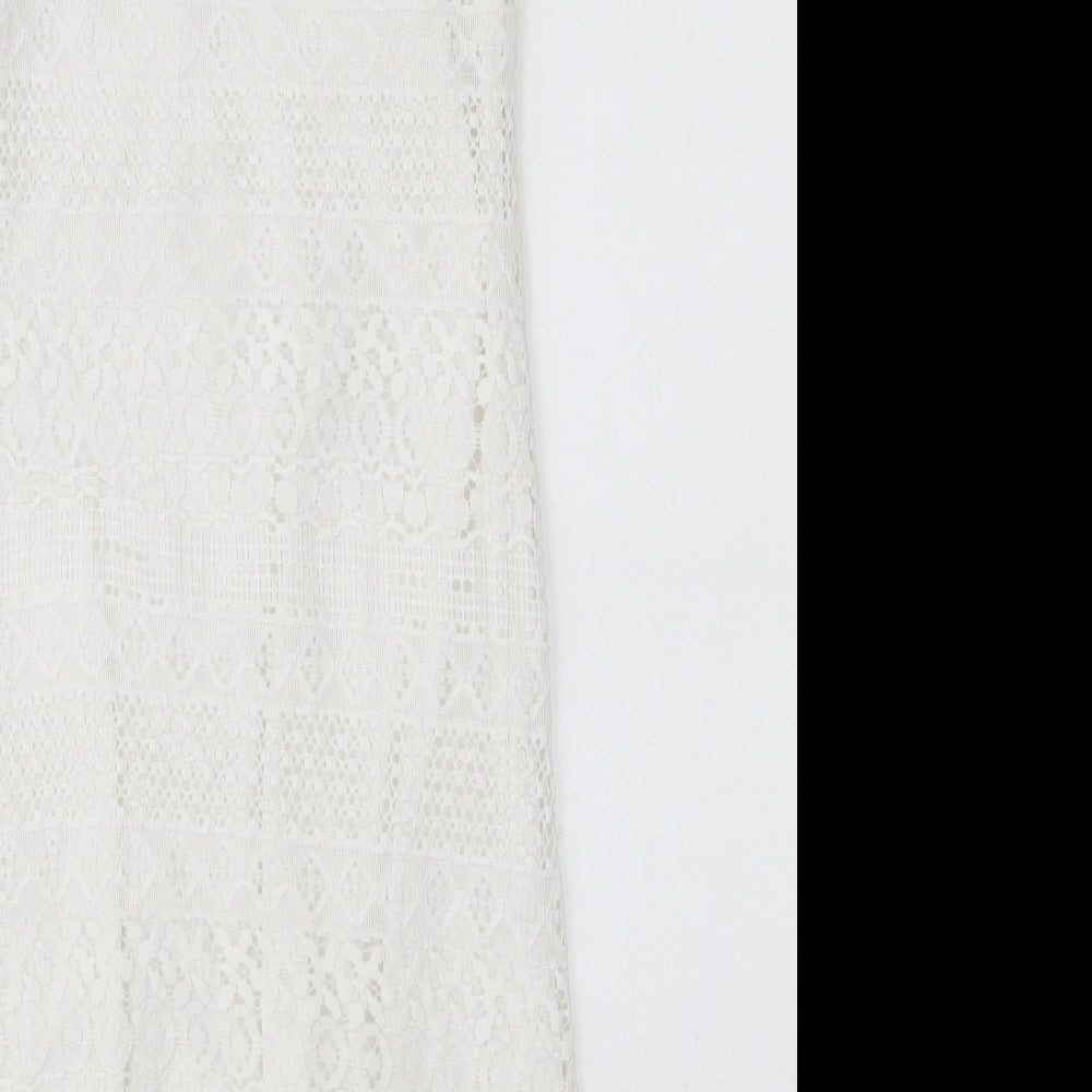 Primark Womens White   A-Line  Size 6