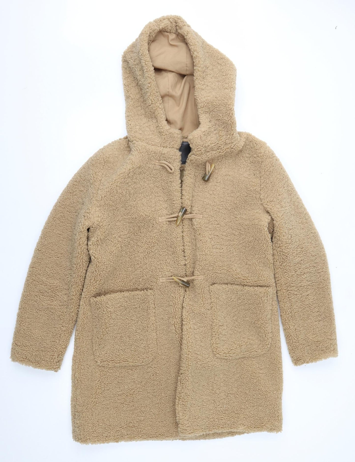 Papaya Womens Brown   Overcoat Coat Size 12
