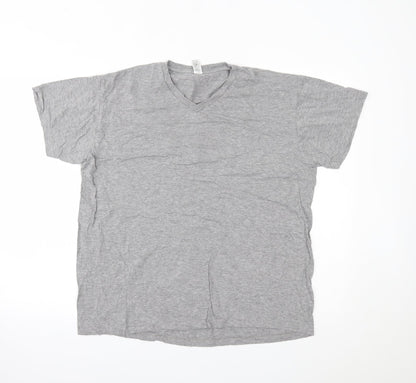 SOLS Womens Grey   Basic T-Shirt Size L