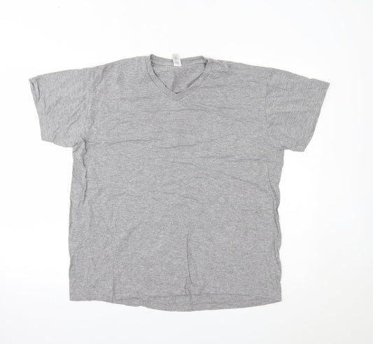 SOLS Womens Grey   Basic T-Shirt Size L