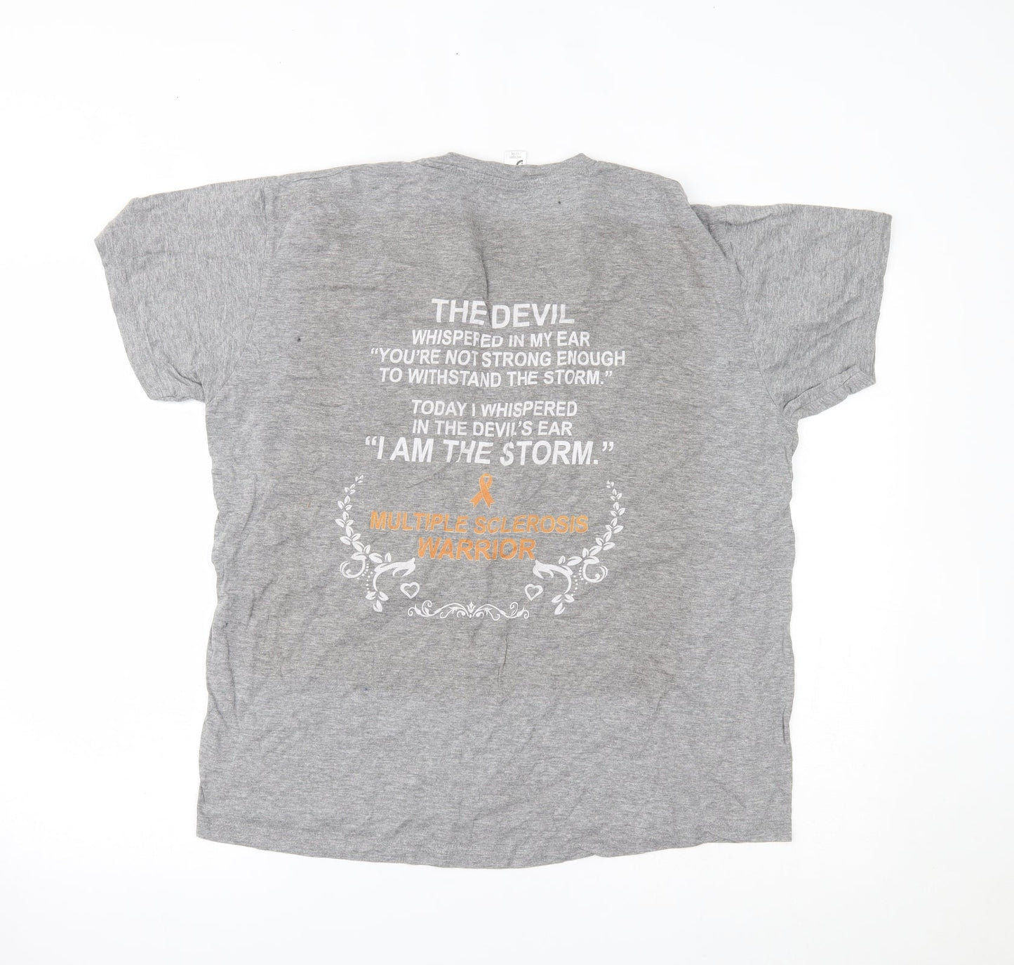 SOLS Womens Grey   Basic T-Shirt Size L