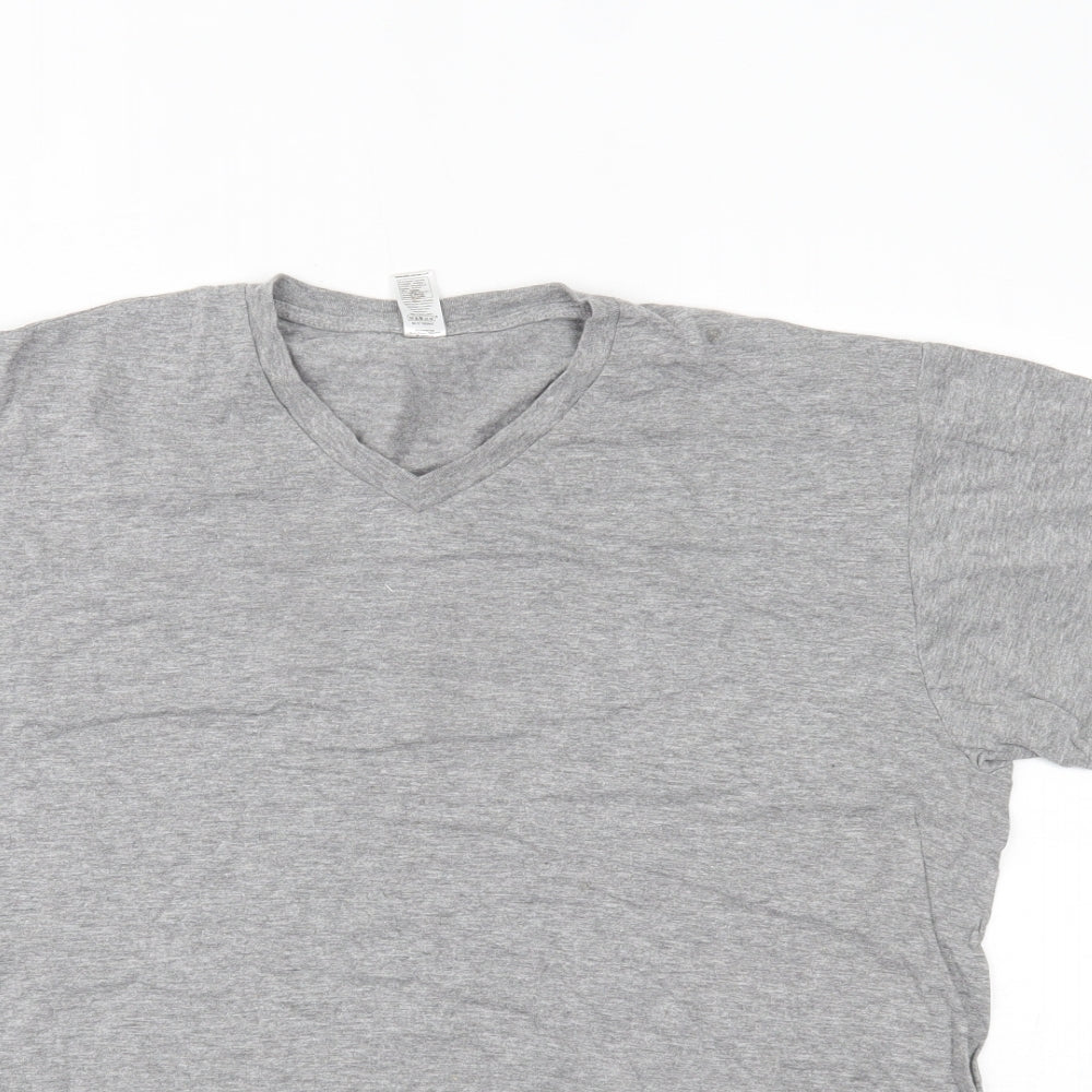 SOLS Womens Grey   Basic T-Shirt Size L
