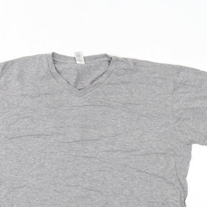 SOLS Womens Grey   Basic T-Shirt Size L