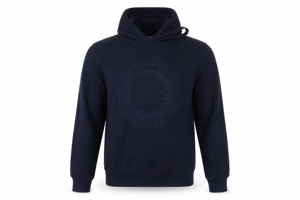 aspirant Mens Blue   Pullover Hoodie Size M