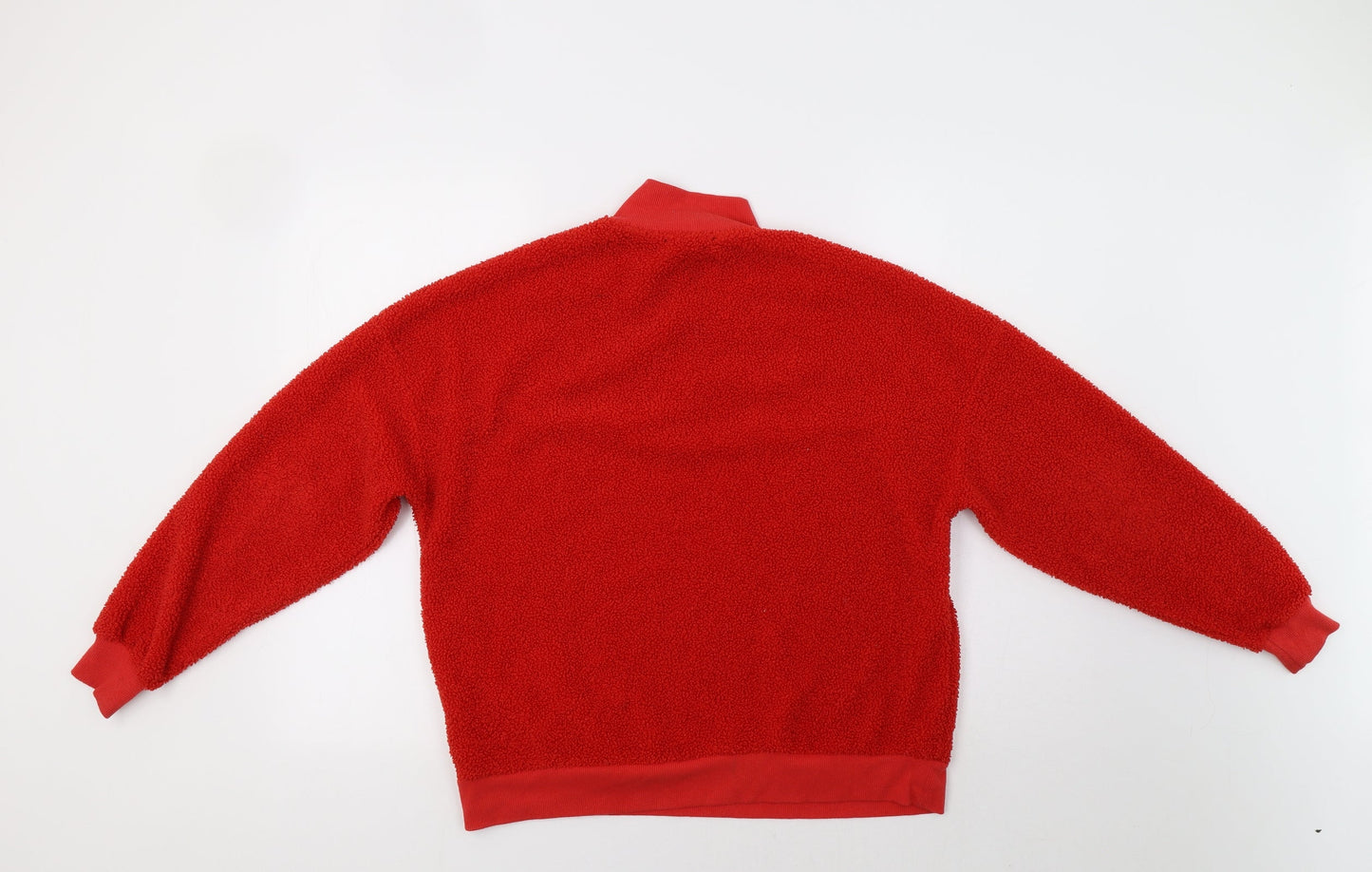 New Look Womens Red   Pullover Sweatshirt Size 10