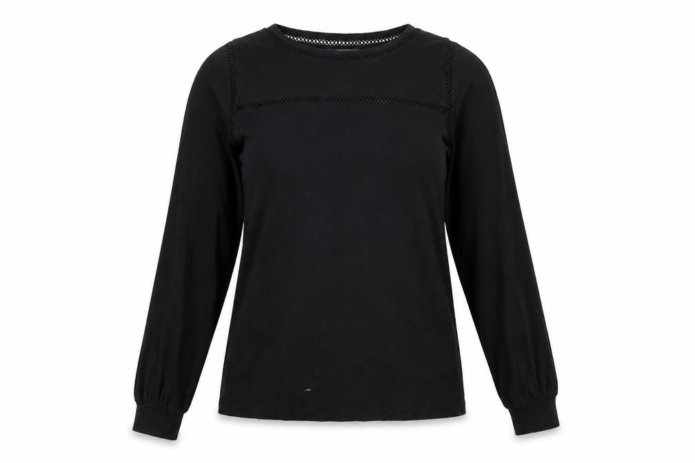 NEXT Womens Black   Henley Jumper Size 12