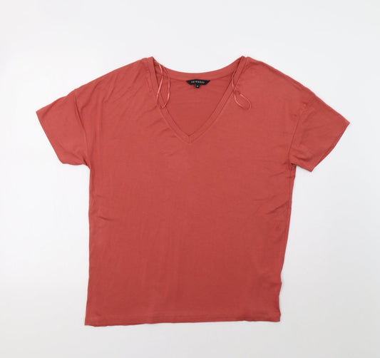 Peacocs Womens Pink   Basic T-Shirt Size 12