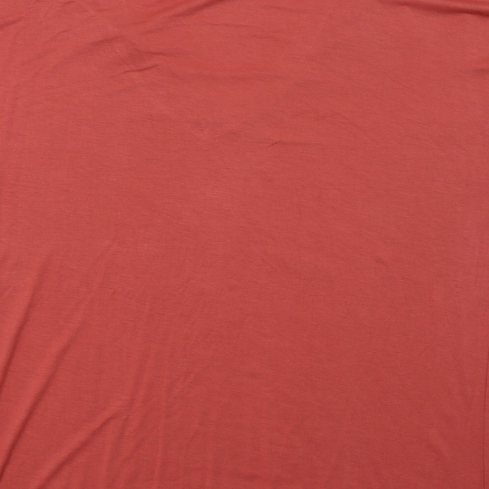 Peacocs Womens Pink   Basic T-Shirt Size 12