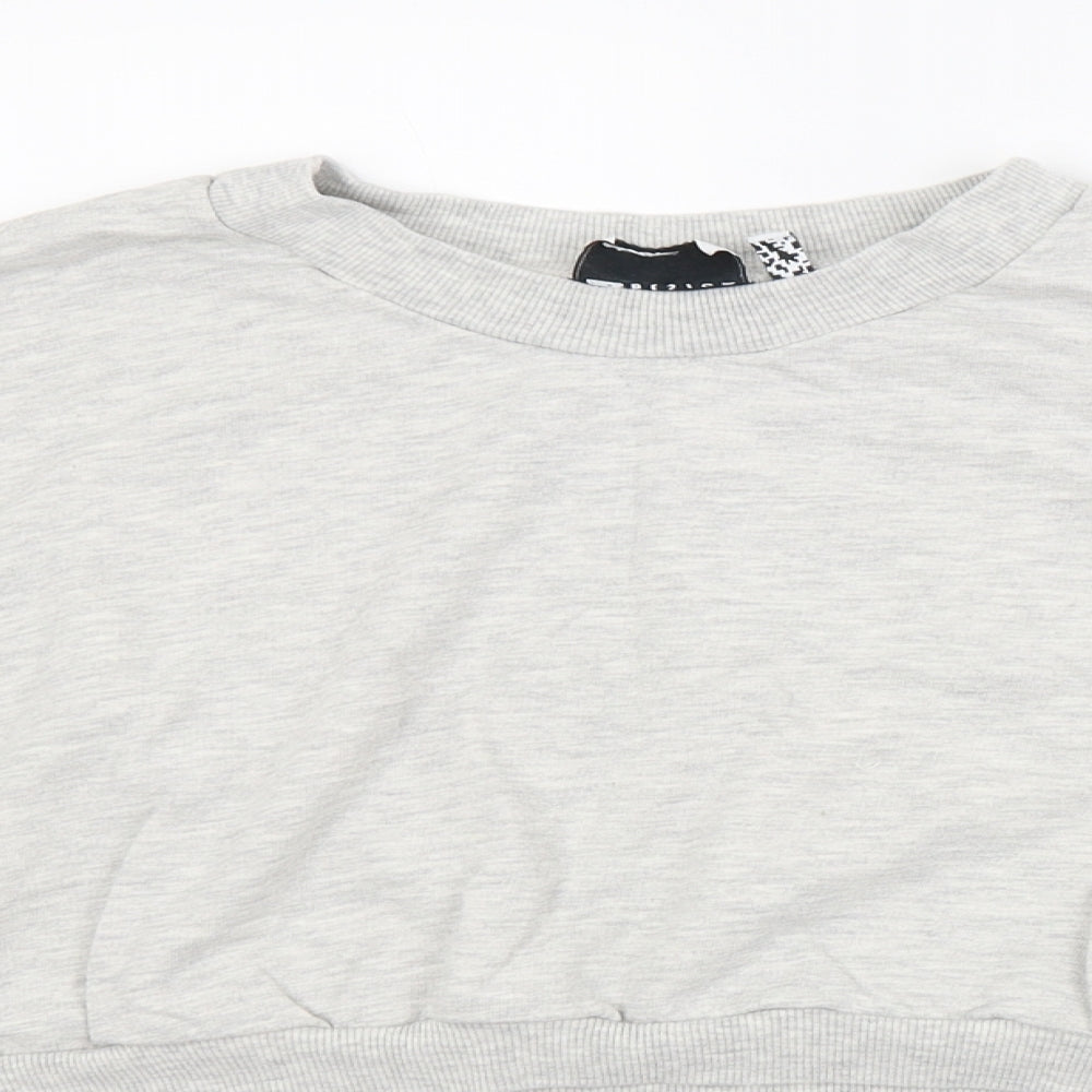 ASOS Womens Grey   Pullover Sweatshirt Size 16