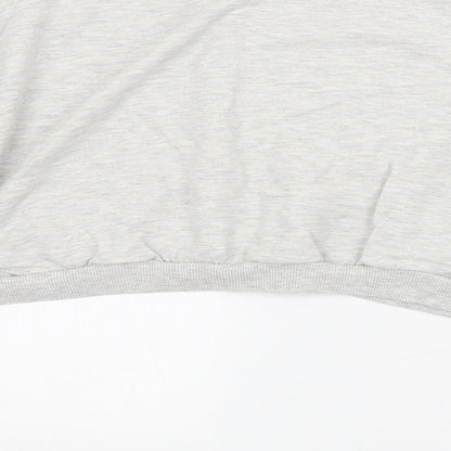 ASOS Womens Grey   Pullover Sweatshirt Size 16