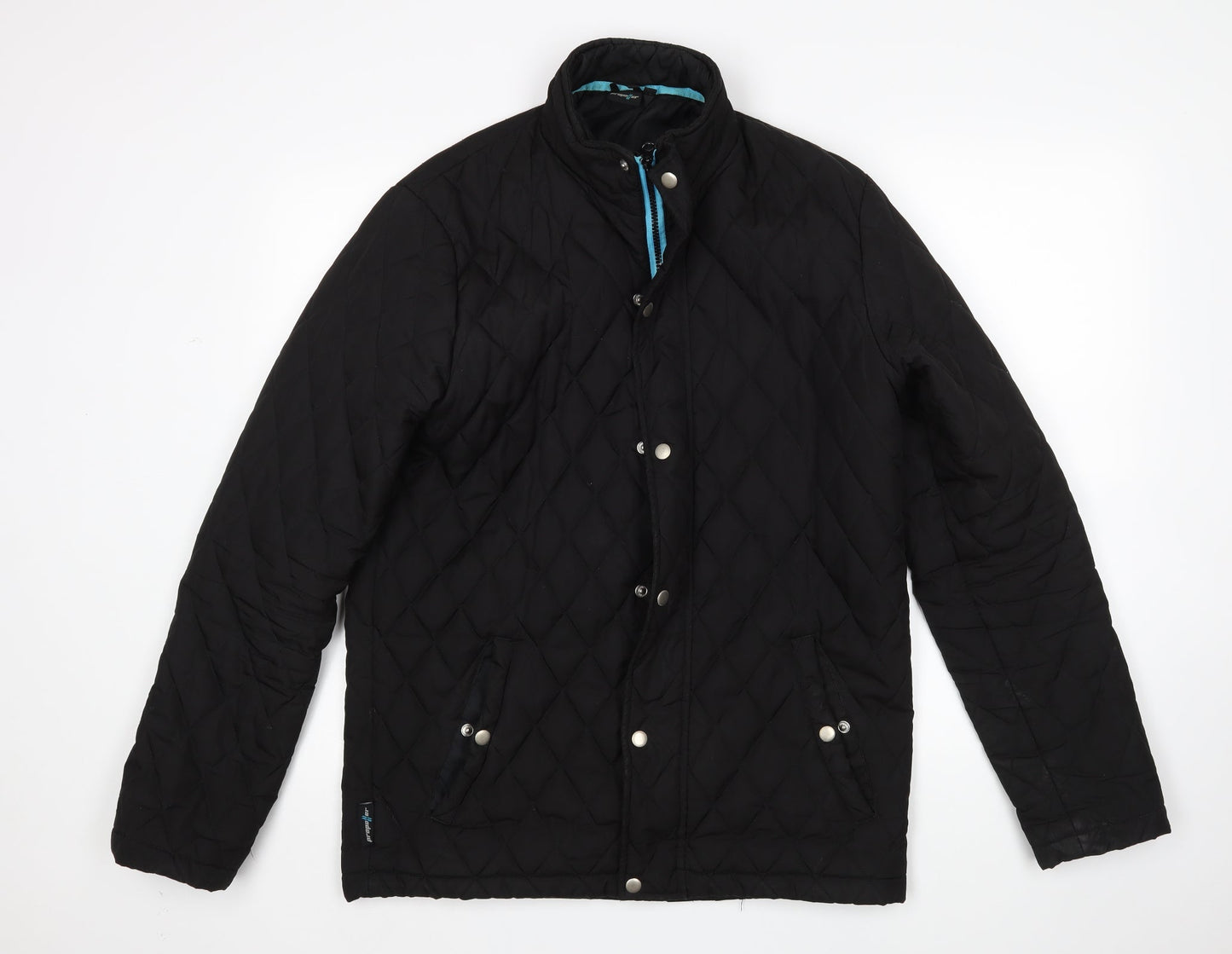 Propeller Womens Black   Quilted Coat Size M