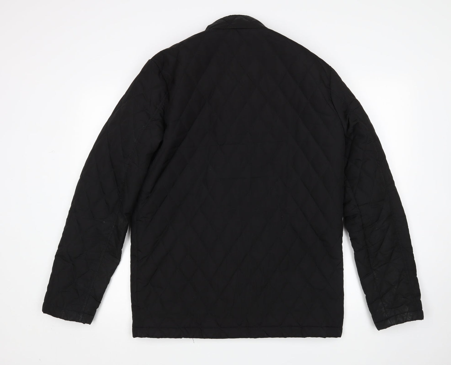 Propeller Womens Black   Quilted Coat Size M