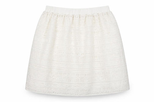 JCL Womens White   A-Line Skirt Size M