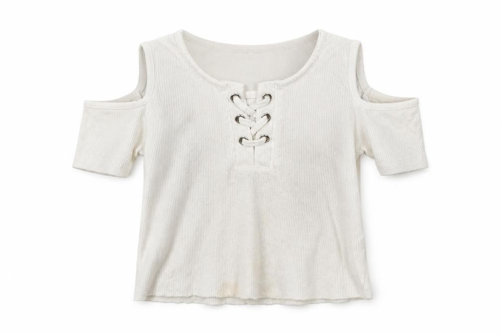 Primark Girls White   Pullover Jumper Size 7-8 Years