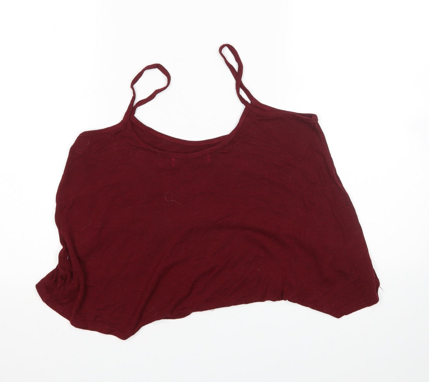 Boohoo Womens Red   Basic Tank Size 10