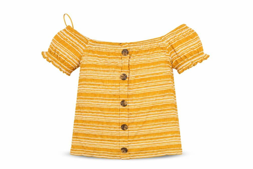 Select Womens Yellow Striped  Pullover Jumper Size 12