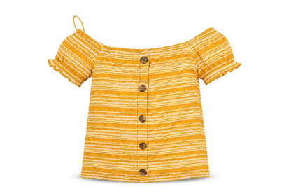 Select Womens Yellow Striped  Pullover Jumper Size 12