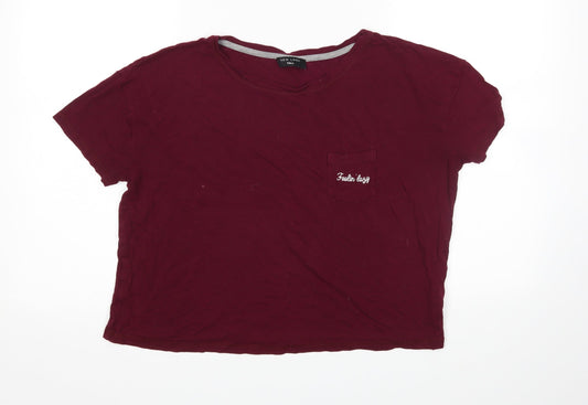 New Look Womens Purple   Top Pyjama Top Size M