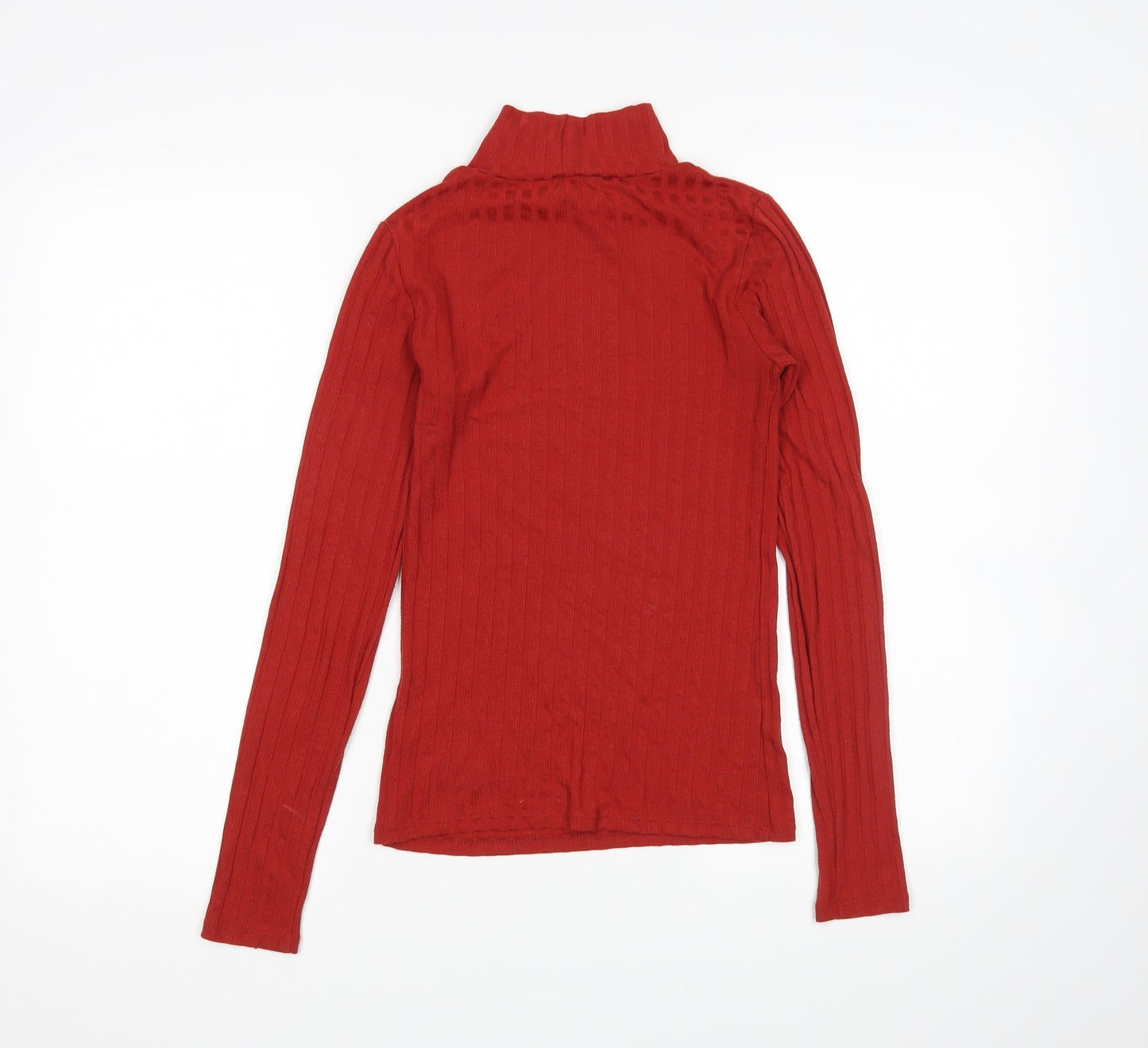 Topshop Womens Red   Pullover Jumper Size 6