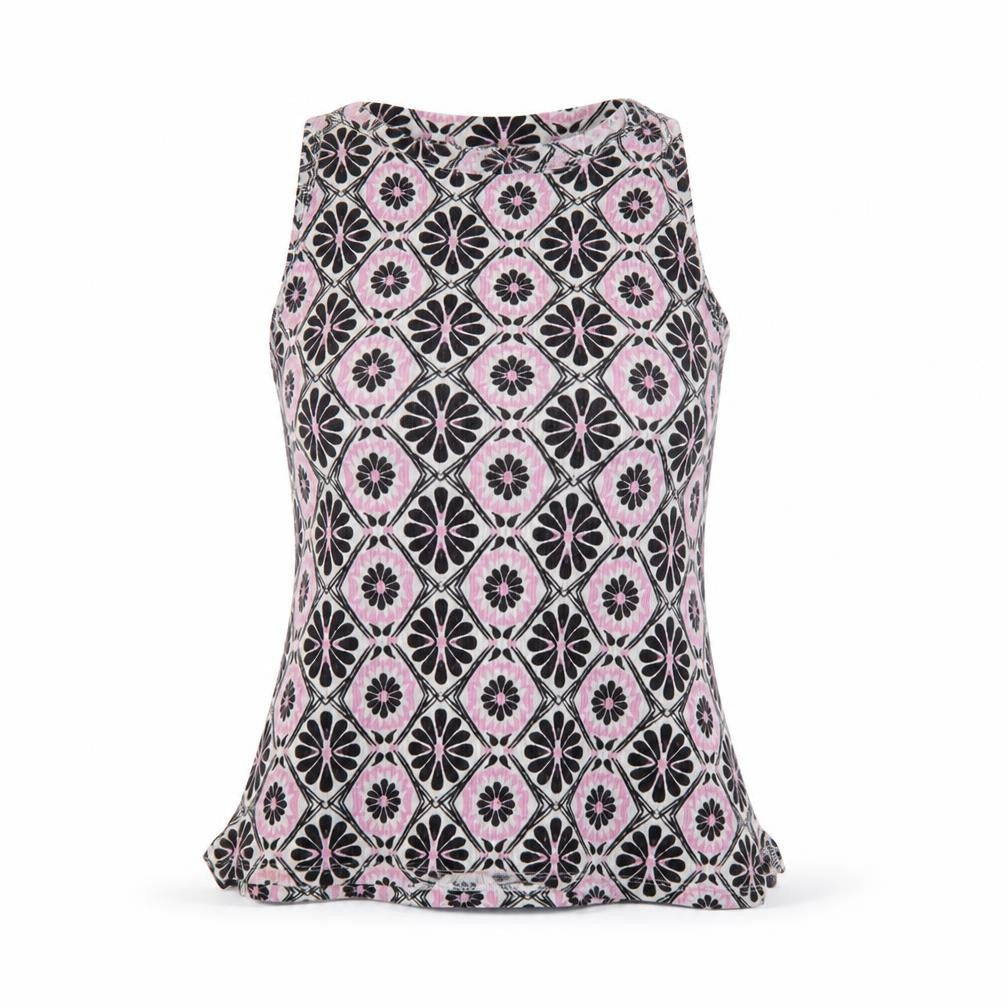 Topshop Womens Multicoloured Floral  Basic Tank Size 6