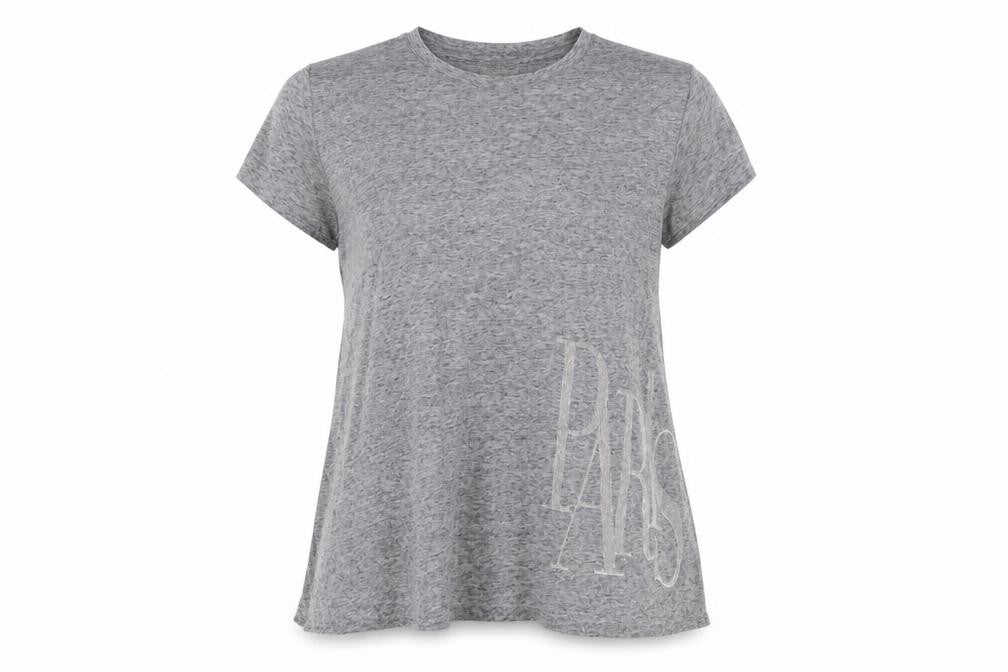 River Island Womens Grey   Basic T-Shirt Size 6