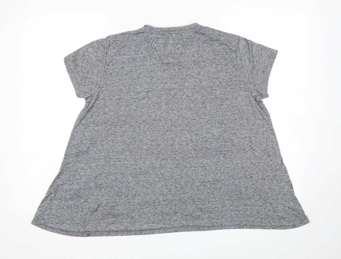 River Island Womens Grey   Basic T-Shirt Size 6