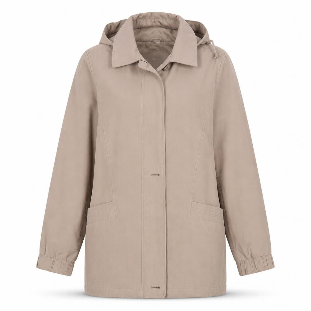 Jbc Womens Beige   Overcoat Coat Size 12