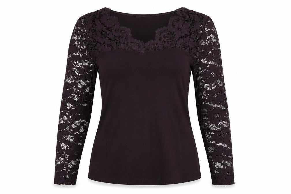 H&M Womens Purple   Basic Blouse Size S