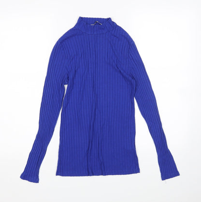 Tu Womens Blue   Pullover Jumper Size 8