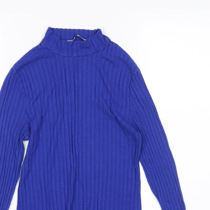 Tu Womens Blue   Pullover Jumper Size 8