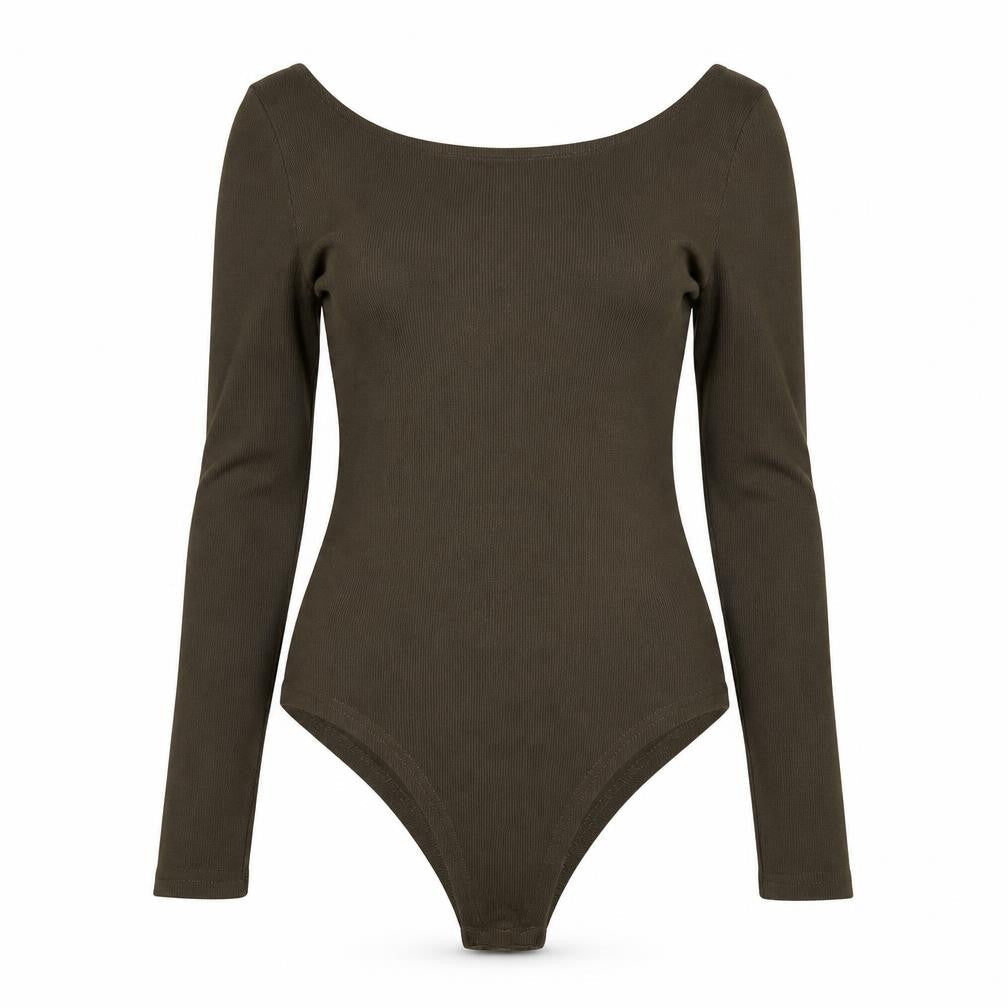 Aikha Womens Green   Bodysuit One-Piece Size L