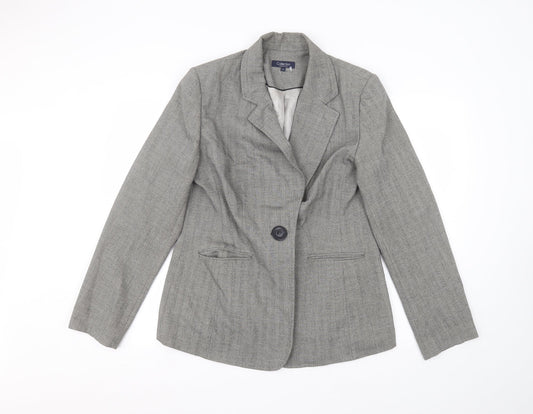 Debinhams Womens Grey   Jacket  Size 14