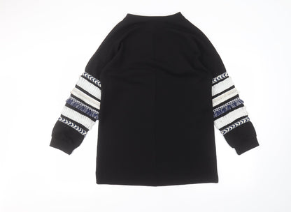 Cameo Womens Black   Pullover Jumper Size 8
