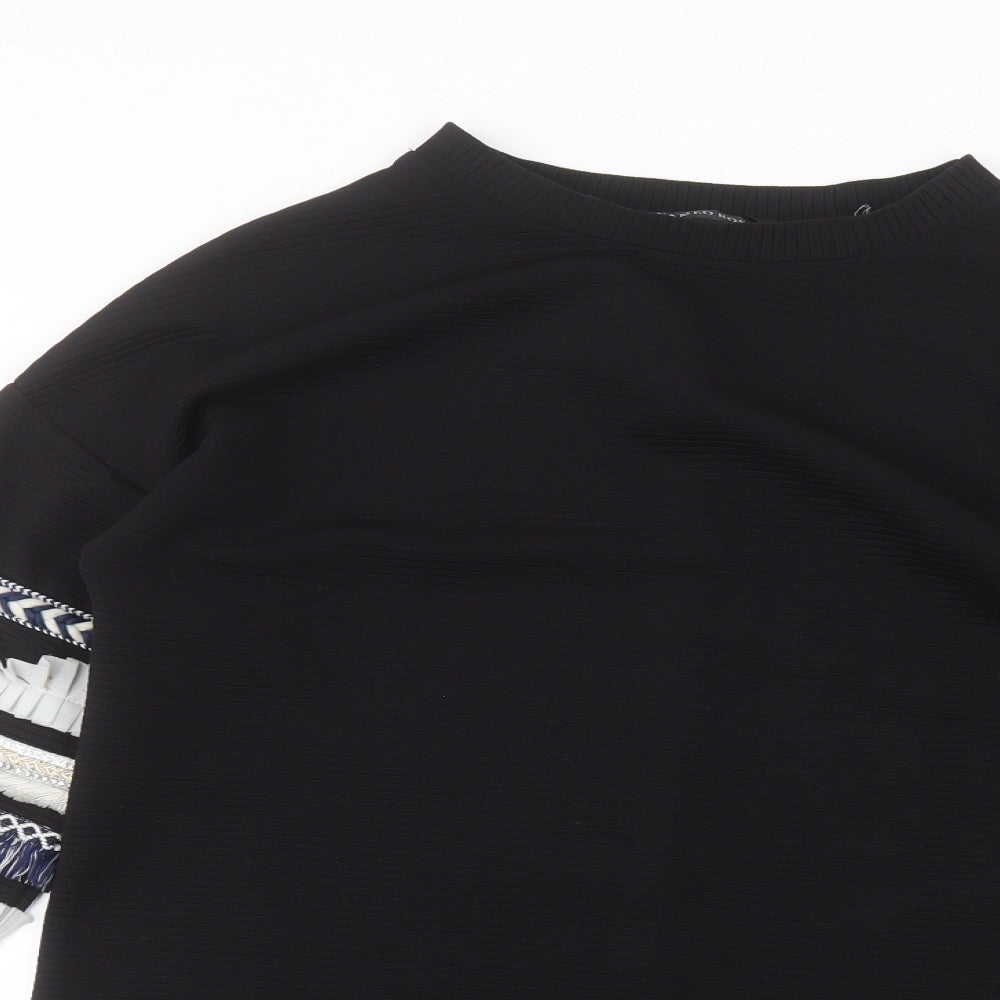 Cameo Womens Black   Pullover Jumper Size 8