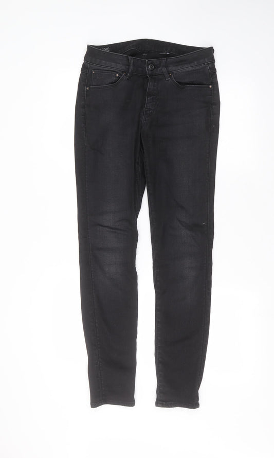 Preworn Mens Black   Skinny Jeans Size 29 in L30 in