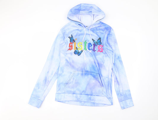 Preworn Womens Blue   Pullover Hoodie Size S