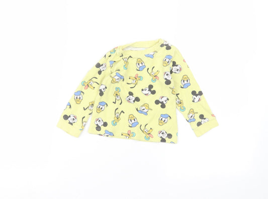 George Baby Yellow   Basic T-Shirt Size 12 Months