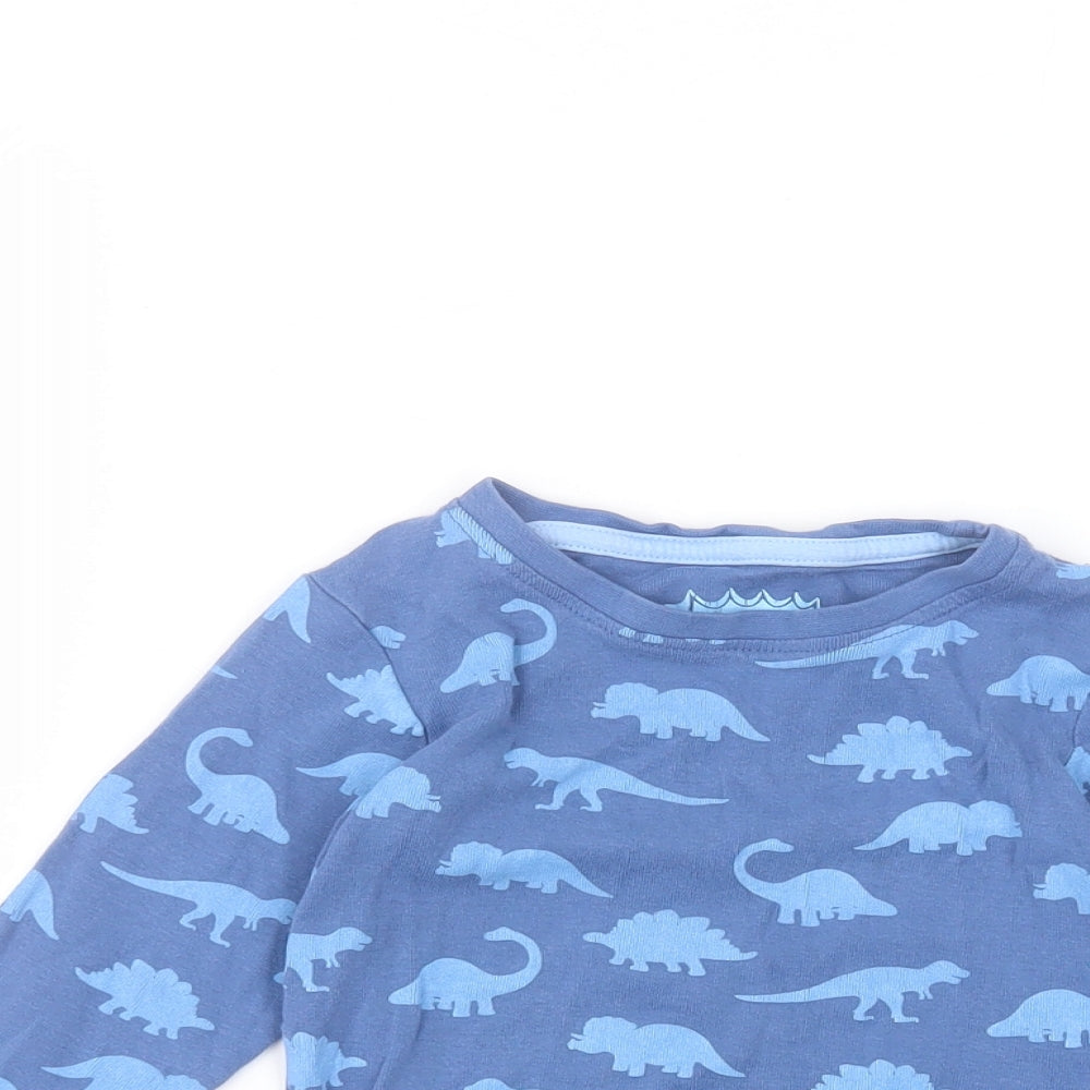 Blue Zoo Boys Blue   Basic T-Shirt Size 2-3 Years