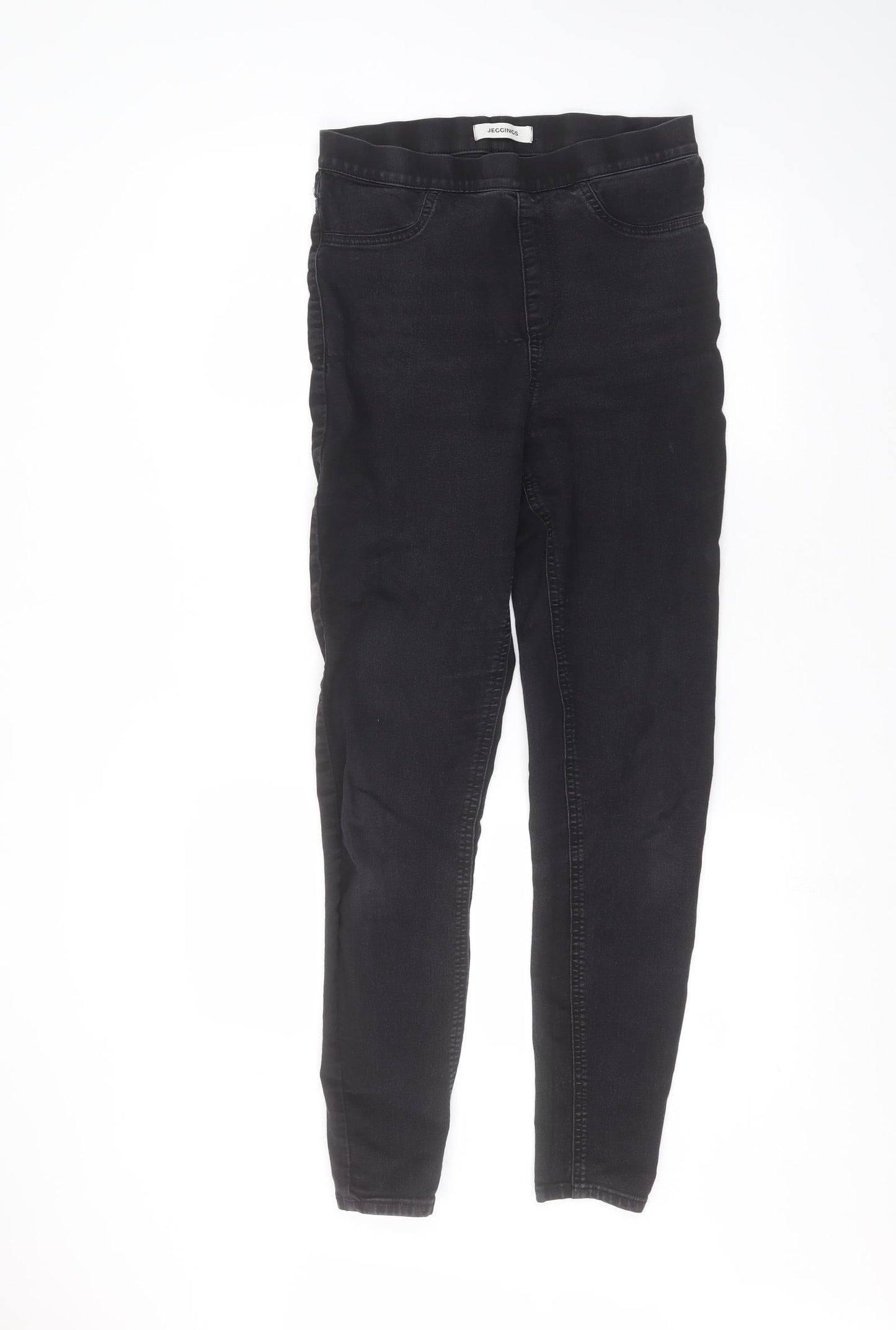 Marks and Spencer Womens Black   Straight Jeans Size 10 L28 in