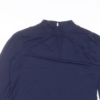 Oasis Womens Blue   Basic T-Shirt Size M