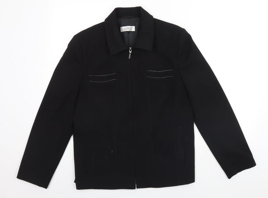 Gelco Womens Black   Jacket  Size 12