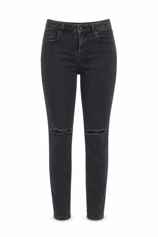 Topshop Womens Black   Skinny Jeans Size 26 in L26 in